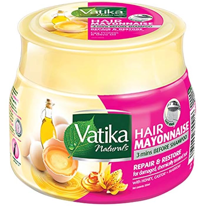 Vatika Naturals Hair Mayonnaise Moisture Treatment 500 ml - Image 1